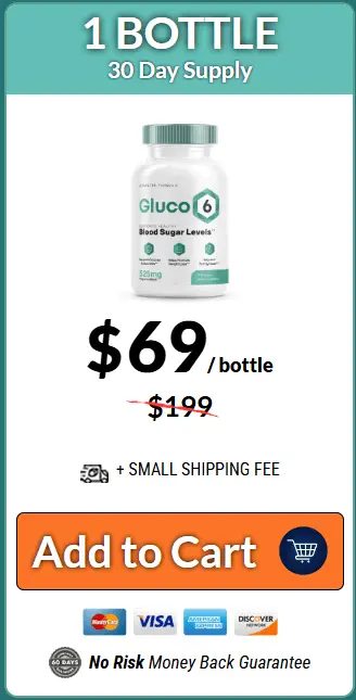 Gluco6 1 Bottle Order